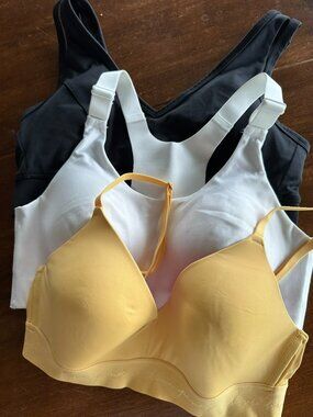 Sports Bra Bundle 3 Pc PINK VS 34C Calia S All in Motion M